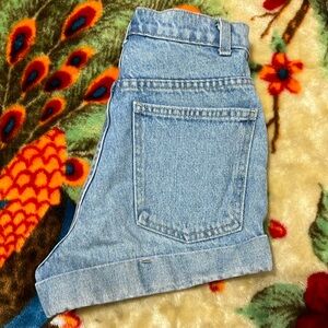 American Apparel high waisted denim jeans size 25